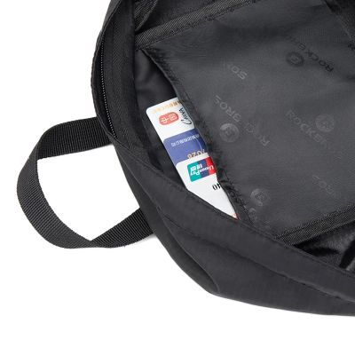 3. Plecak Rockbros H10-BK sportowy składany 18 l - czarny