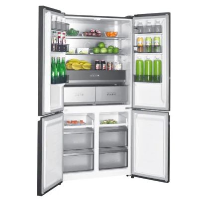 6. Lodówka Multi Door Total No Frost Slot-In MPM-503-SSI-11 czarne szkło