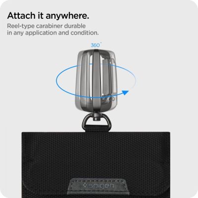 7. Antykradzieżowe etui Spigen Pouch Keyless RFID Signal Blocker - czarne