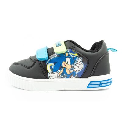 11. Leomil Sonic buty sportowe dziecięce sneakersy lekkie na rzep czarne