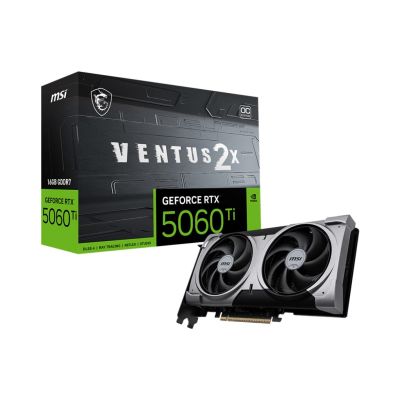 2. MSI VENTUS GeForce RTX 5060 TI 16G 2X OC PLUS NVIDIA 16 GB GDDR7