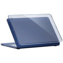 Etui UNIQ Vero na MacBook Neo - półprzezroczysto-granatowe