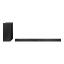 Sharp 2.1-kanałowy ultracienki Dolby Atmos/DTS Virtual: X Soundbar z bezprzewodowym subwooferem HT-SBW320 360 W Łączność Bluetooth Połączenie bezprzewodowe