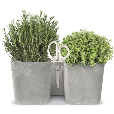 10. DONICZKA DO ZIÓŁ TWINS CUBE Z NOŻYCZKAMI BIAŁY