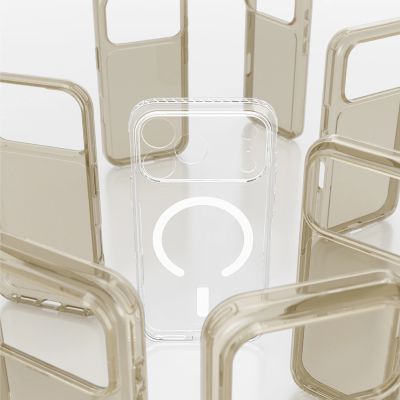 9. Etui AMAZINGTHING Titan Pro Lens na iPhone 18 Pro Max z osłoną aparatu i mocowaniem na smycz kompatybilne z MagSafe - przezroczyste