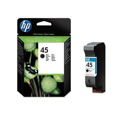 13. HP 45 1 szt. Oryginalny Czarny