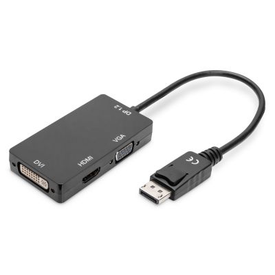 2. Digitus Kabel konwertujący DisplayPort 3 w 1
