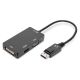 2. Digitus Kabel konwertujący DisplayPort 3 w 1