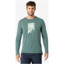 Koszulka z długim rękawem męska SUPER.NATURAL M 2 Pitch LS zielona