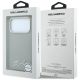 8. Etui Karl Lagerfeld Saffiano Small Script Metal Logo MagSafe na iPhone 17 Pro Max / 18 Pro Max - beżowe