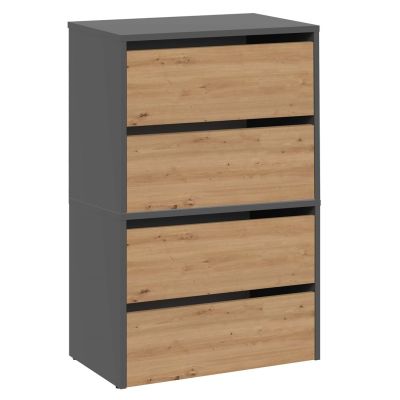 SZAFKA NA BUTY MODO X2 ANTRACYT/ARTISAN