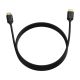 6. Baseus kabel przewód HDMI 2.0 4K 60 Hz 3D HDR 18 Gbps 3 m czarny (CAKGQ-C01)