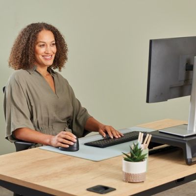 5. Fellowes 100143581 myszka Uniwersalne Po prawej stronie Bluetooth + USB Type-C Optyczny 2400 DPI