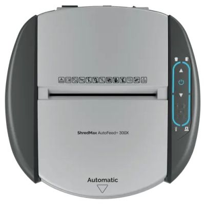 13. Niszczarka Rexel ShredMax AutoFeed+ 300X, P4, 300 kartek, 25 l kosz
