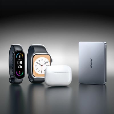 32. Powerbank Joyroom JR-PBM08 Pro 22,5W 10000mAh z ładowaniem bezprzewodowym 2x USB-C - szary