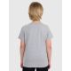 2. T-shirt regular gładki chłopięcy 4F 4FJRMM00TTSHM3254-25M