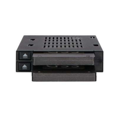5. Płyta montażowa IcyDock 2x6,3cm SATAI-III/SSD/SAS MB522SP-B