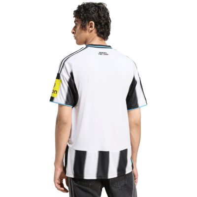 4. Koszulka męska adidas Newcastle United FC 25/26 Home biało-czarna JI7382