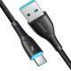 7. Kabel Joyroom Starry Series SA32-AC3 3A USB-A / USB-C 1m - czarny