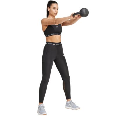 12. Legginsy damskie adidas Techfit Stash Pocket Full-Length czarne IT2282