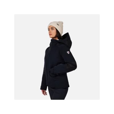 Kurtka narciarska damska ROSSIGNOL W CIASTEL JKT czarna