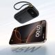 7. Powerbank Baseus EnerFill FC31 10000mAh 45W z kablami USB-C i Lightning - czarny