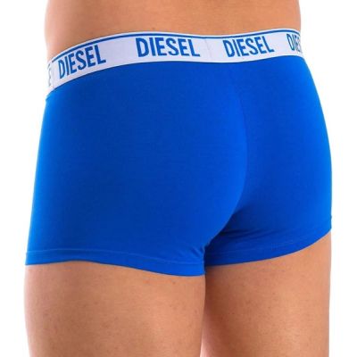 6. Diesel bokserki majtki męskie Shawn 3-PAK niebieskie modne bawełniane