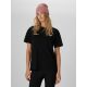 T-shirt loose z nadrukiem damski 4F 4FKAW26TTSHF4507-20S