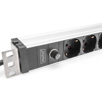 4. Digitus DN-95410-IT rozdzielacz zasilania PDU 8 x gniazdo sieciowe 1U