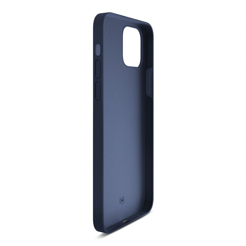 6. Etui 3mk Silicone Case na iPhone 15 - granatowe