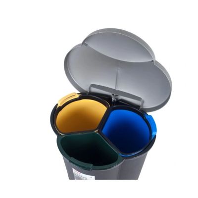 3. Kosz do segregacji 17 L Curver TRIO