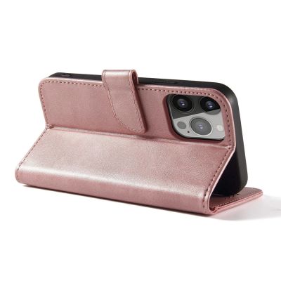 4. Etui Magnet Case z klapką do Samsung Galaxy S25+ - różowe