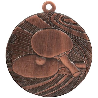 5. Medal brązowy - tenis stołowy - medal stalowy