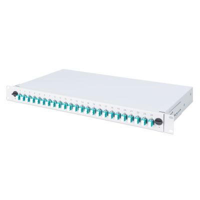 17. Digitus Panel światłowodowy, z wyposażeniem, LC, OM3