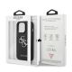 8. Etui Guess Saffiano 4G Metal Logo na iPhone 13 Pro / 13  6,1" - czarne