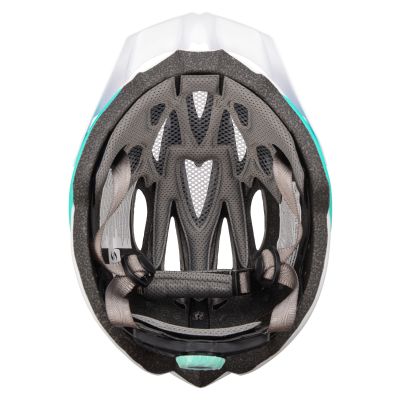 6. Kask rowerowy Meteor Ovlo L 58-61 cm biały/miętowy