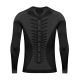 24. Bielizna termoaktywna Alpinus Tactical Base Layer Set czarno-szara M GT43276