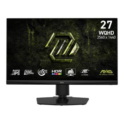 MSI MAG 272QPF E20 monitor komputerowy 68,6 cm (27") 2560 x 1440 px Wide Quad HD LED Czarny