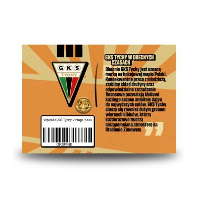 6. Wpinka GKS Tychy Premium SREBGKS-PIN