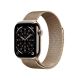 2. Apple Watch Series 11 OLED 42 mm Cyfrowy 374 x 446 px Ekran dotykowy 5G Tytan Wi-Fi GPS