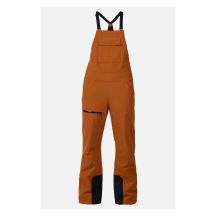 Spodnie narciarskie damskie ROSSIGNOL W Outerlimits Insulated Bib brązowe
