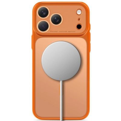 3. Etui Tech-Protect MagPrime MagSafe CC na iPhone 18 Pro Max / 17 Pro Max - pomarańczowe matowe