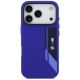 3. Etui BMW M Silicon Vertical Logo MagSafe na iPhone 17 Pro - granatowe