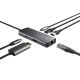 4. Multi-Port Adapter Trust DALYX 6-IN-1 USB-C Silver