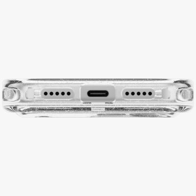 5. Etui UNIQ LifePro Xtreme Magclick Charging na iPhone 18 Pro / 17 Pro - przezroczysto-brokatowe