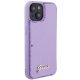 4. Etui Guess Sequin Script Metal na iPhone 15 - fioletowe