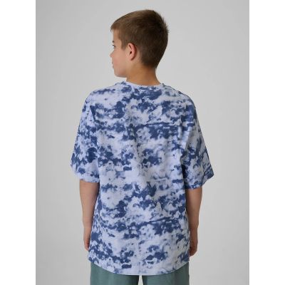 2. T-shirt bawełniany chłopięcy 4F 4FJRSS26TTSHM4281-91A