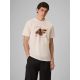 T-shirt regular z nadrukiem męski 4F 4FRSS26TTSHM4230-11S