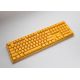 6. Ducky One 3 Yellow klawiatura Gaming USB Niemiecki Żółty