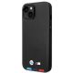 2. Etui BMW Leather Stamp Tricolor na iPhone 14 - czarne